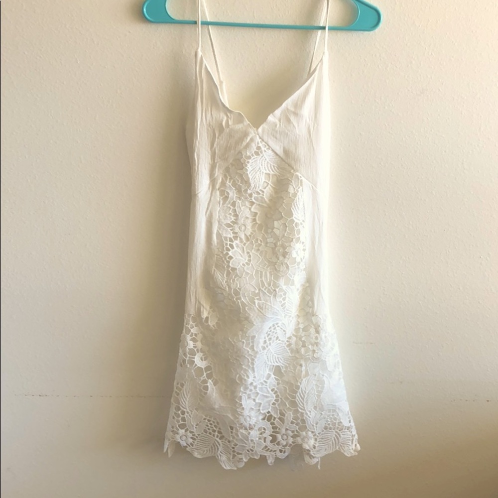 White sun dress